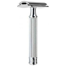 Aparat de ras clasic Safety Razor Muehle cu piaptan inchis R89 Grande